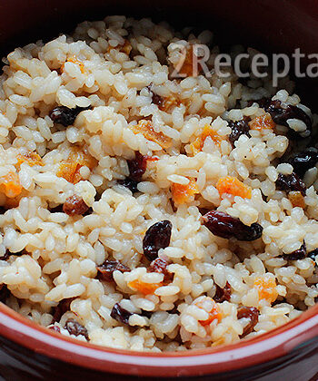 Кутья из риса с изюмом и медом - пошаговый рецепт с фото