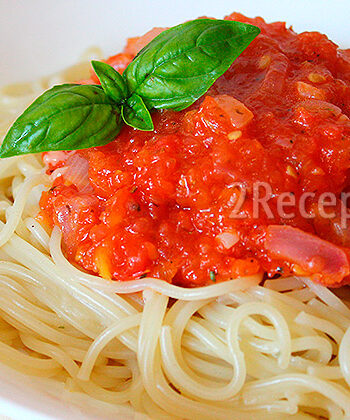 Томатный соус для спагетти - пошаговый рецепт с фото