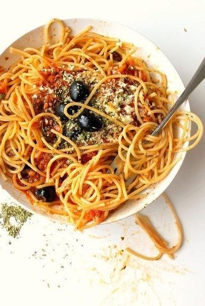 Спагетти а-ля путанеска