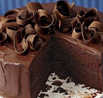 Торт «le chocolat» с темным шоколадом