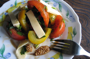 Овощной салат «Листопад»
