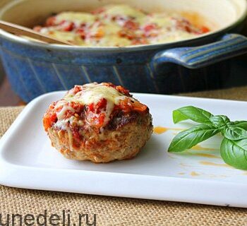Котлеты в духовке с помидорами и сыром – вкусный рецепт с пошаговыми фото